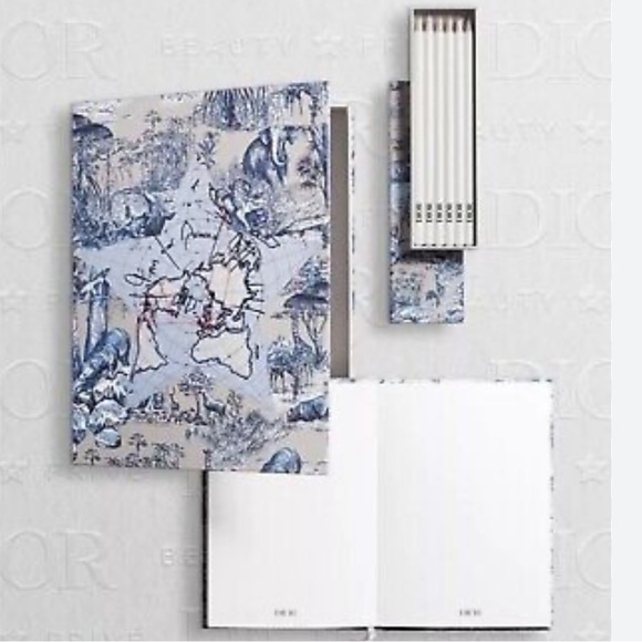Authentic Dior Notebook & Pencil Set - Picture 2 of 2